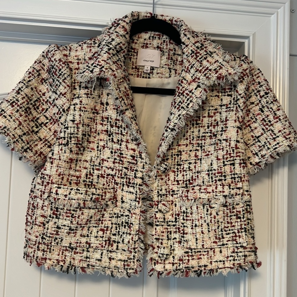 Cinq a Sept Saul Tweed Jacket